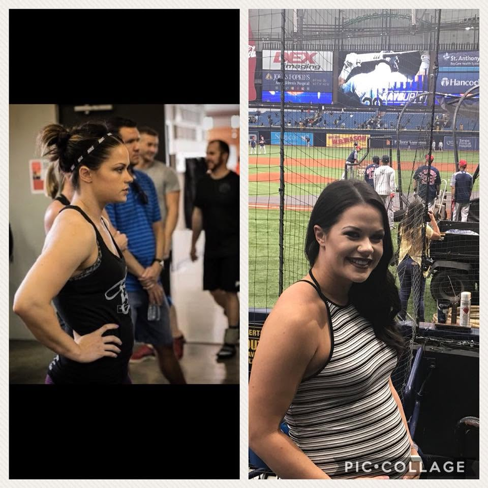 Female client training and living strong