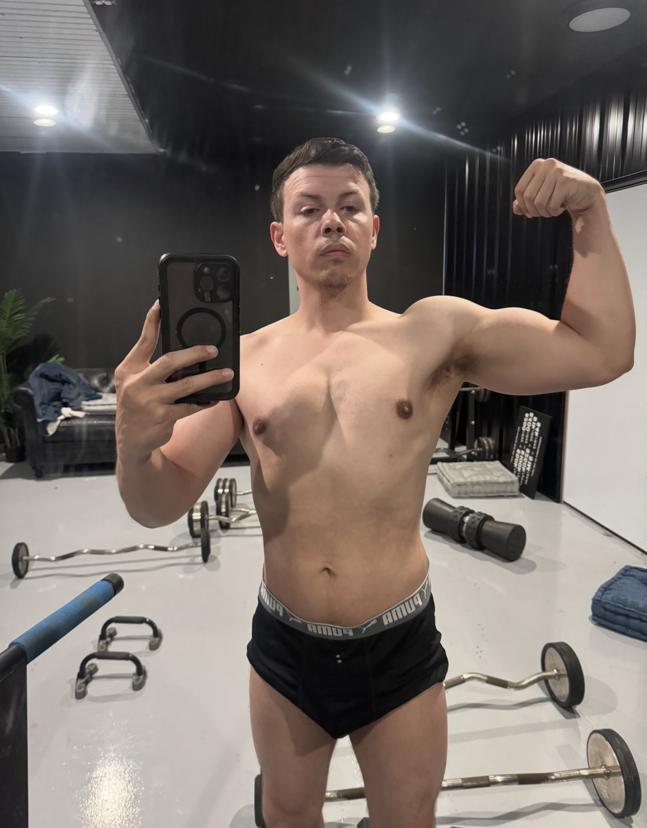 John H. after photo at 165 lbs