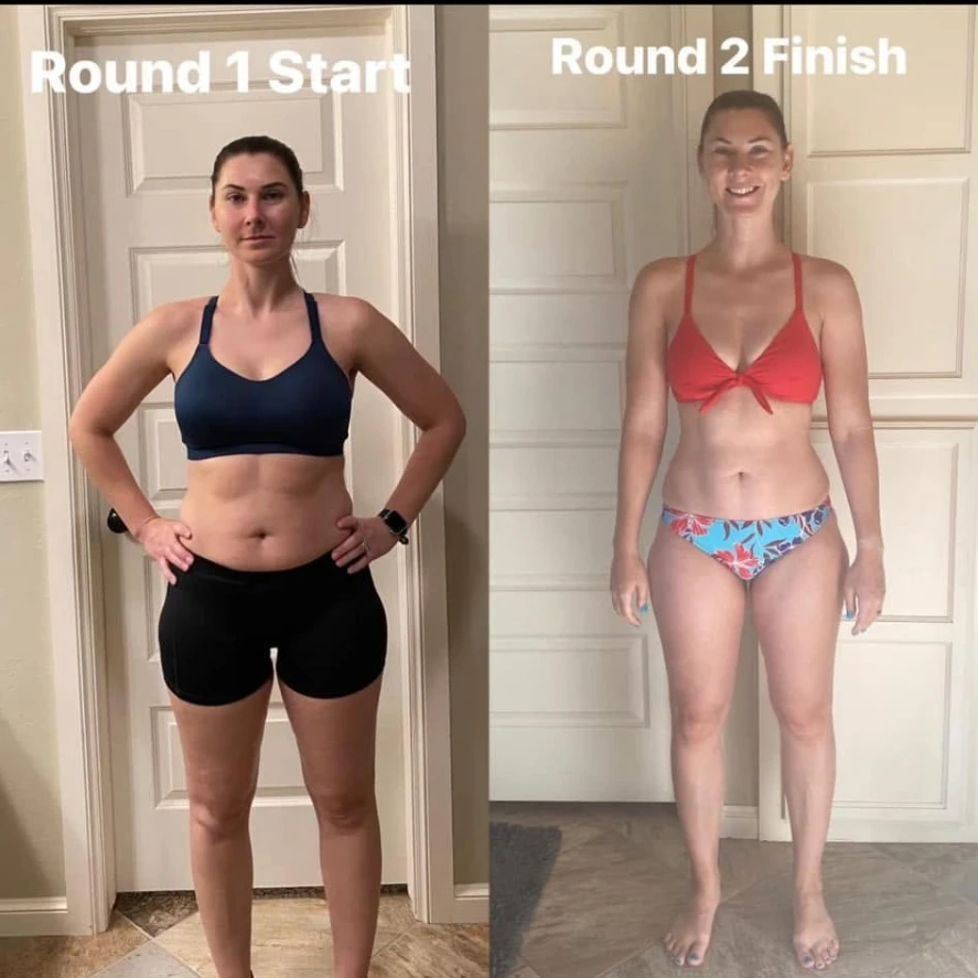 Megan Campbell round one to round two comparison